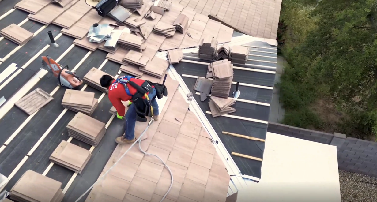 Lyons Roofing project